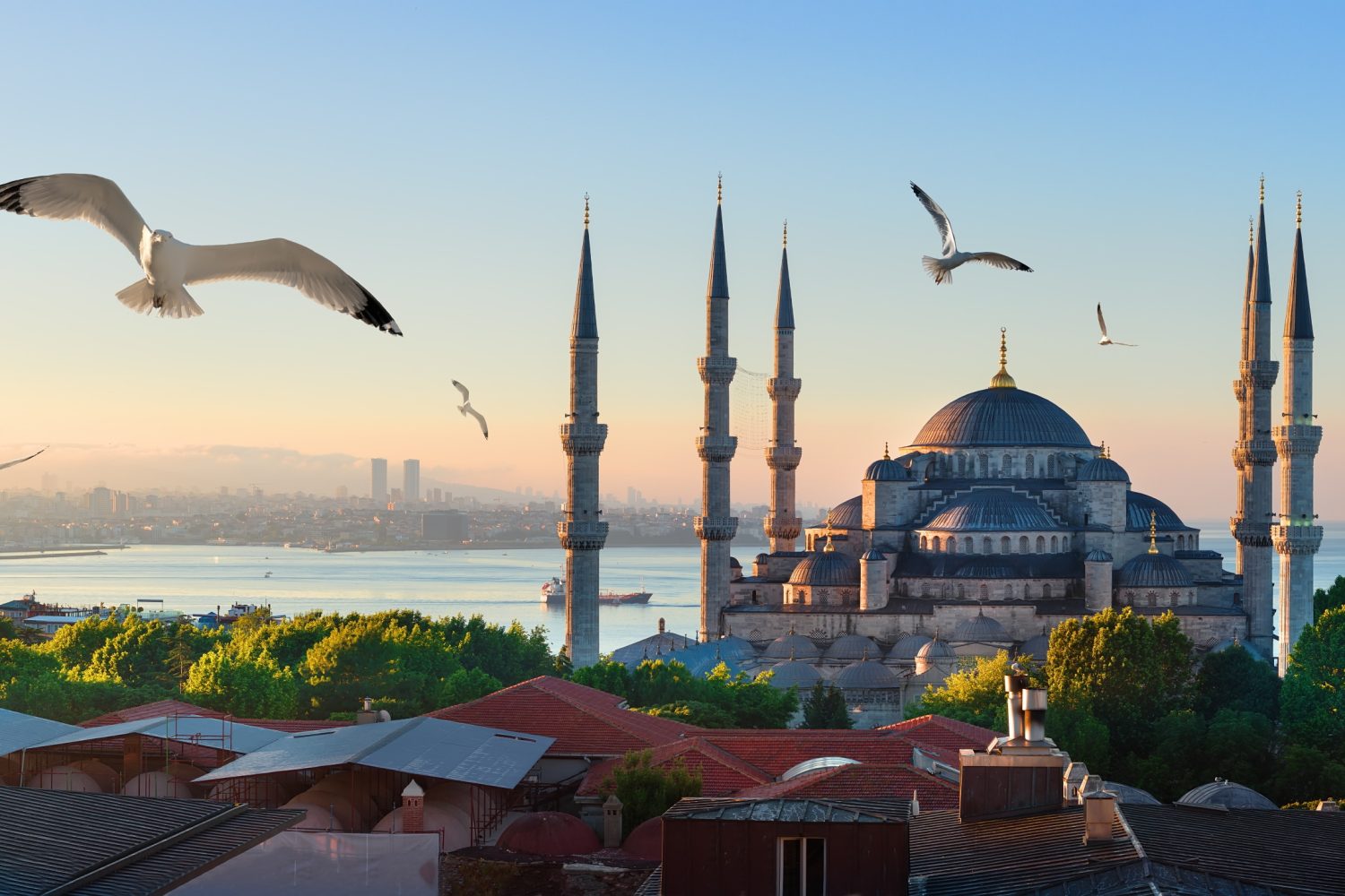 Passeio em Istambul durante a escala