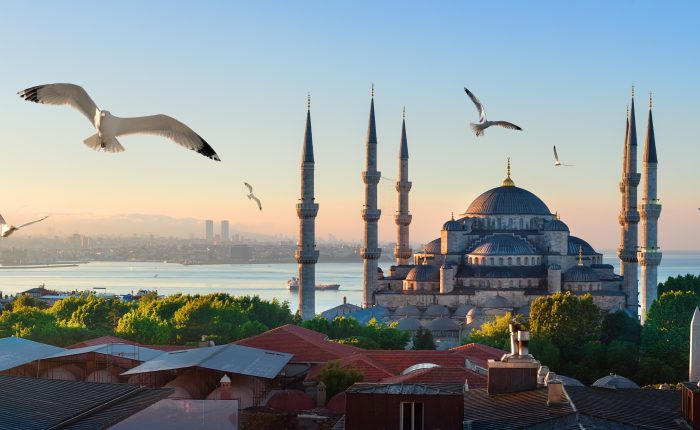 Passeio em Istambul durante a escala